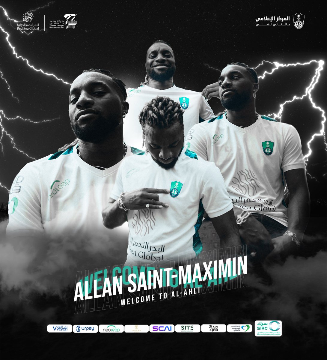 💚💪🏻
<a href="/asaintmaximin/">Allan Saint-Maximin</a>
#AsmToAlahli