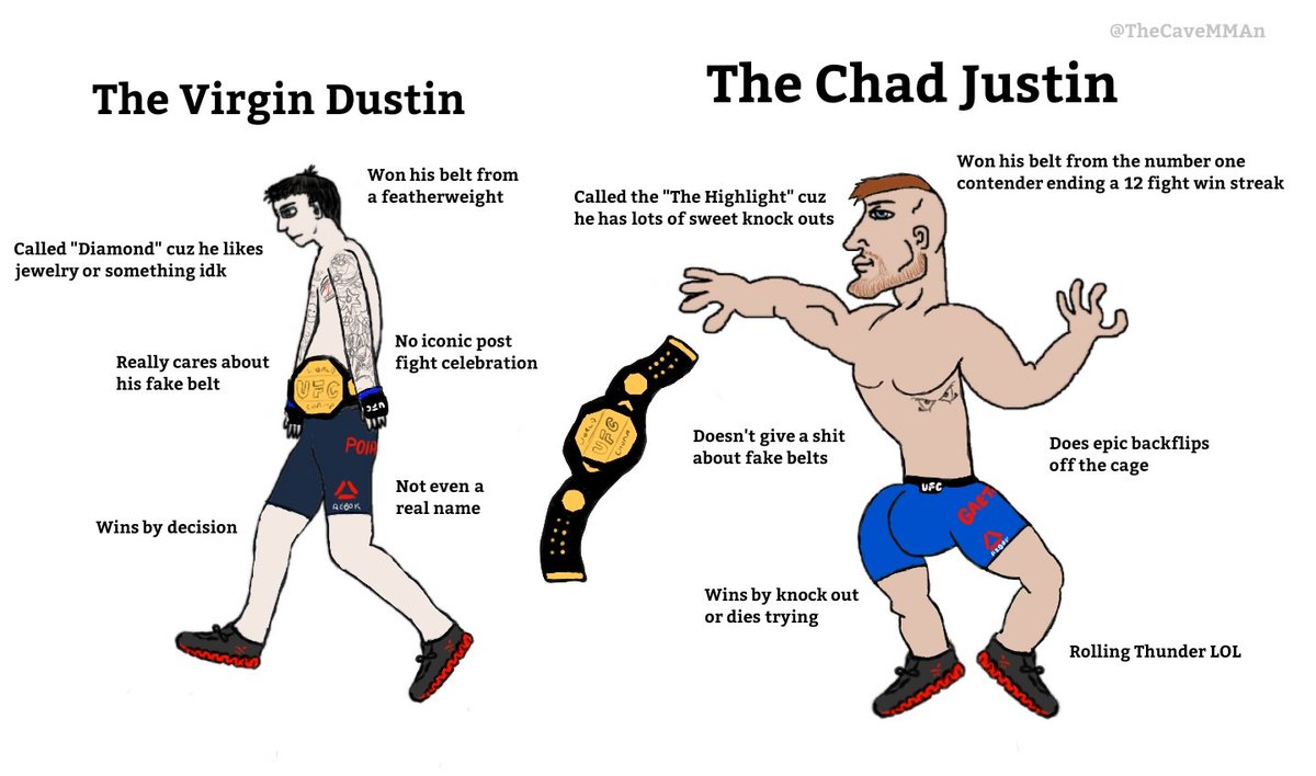 Still one of my favorite dumb things I've made, might need to update it though, Justin seems to care a little bit about his new fake belt lol
