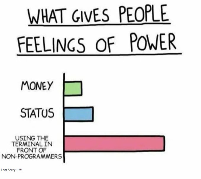 linuxopsys's tweet image. Not gonna lie, this makes me feel superior😀 😅