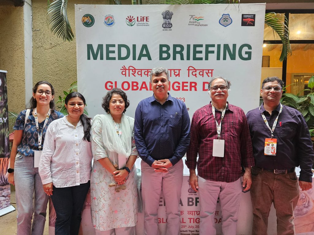 wii_india's tweet photo. Tiger team behind the estimation process from @moefcc ntca_india and @wii_india Efforts of Science backed conservation always pay off! @byadavbjp @spyadavifs @vrtiwari1 #teamtiger #behindthe scenes https://t.co/wP0p9cO0zN