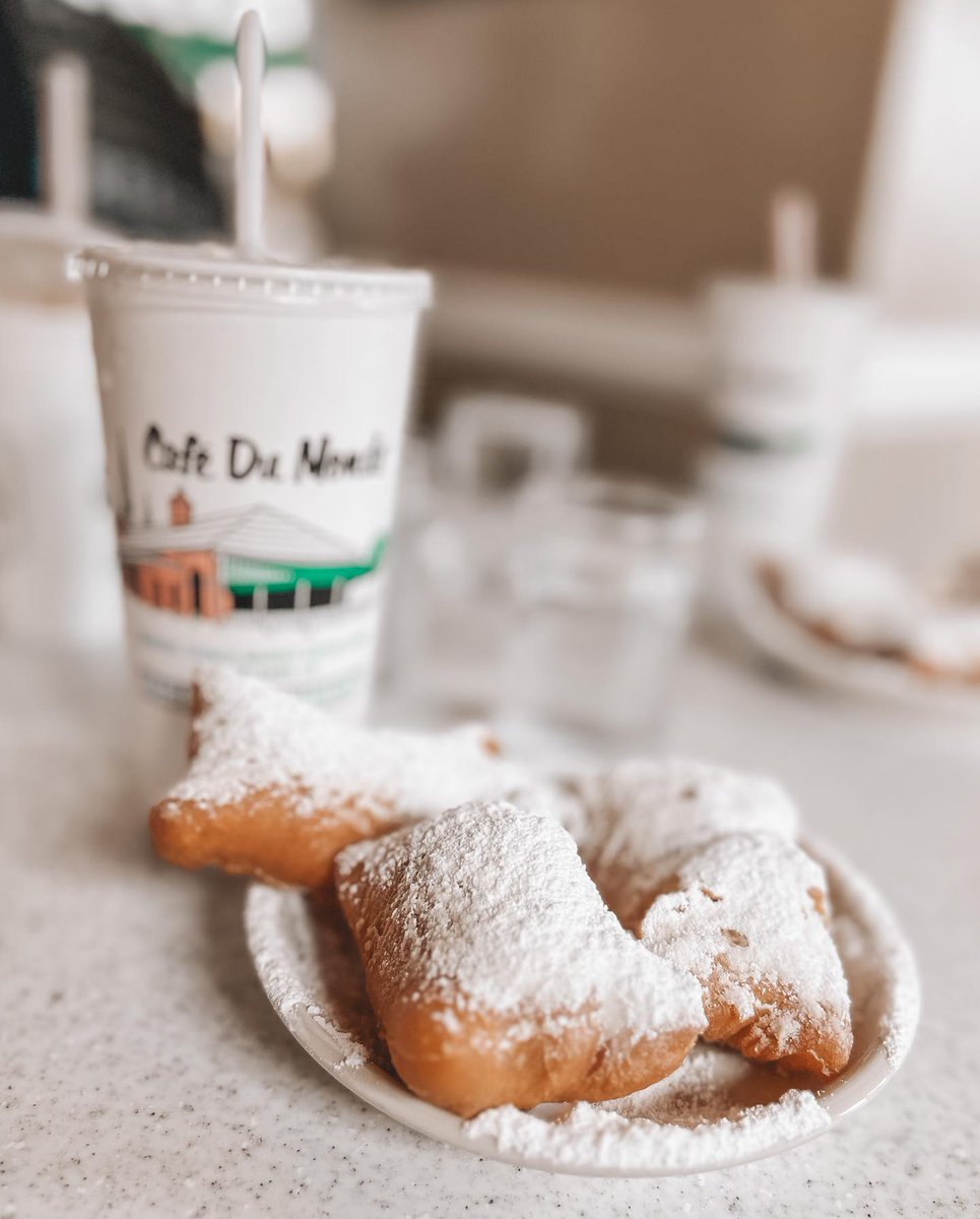 VisitNewOrleans's tweet photo. Sometimes, we wonder if the beignets are thinking about us just as much as we are thinking about them? 🤤 ❤️  

📸 from IG: @/our.tennessee.dream https://t.co/C6F2tf1fDV