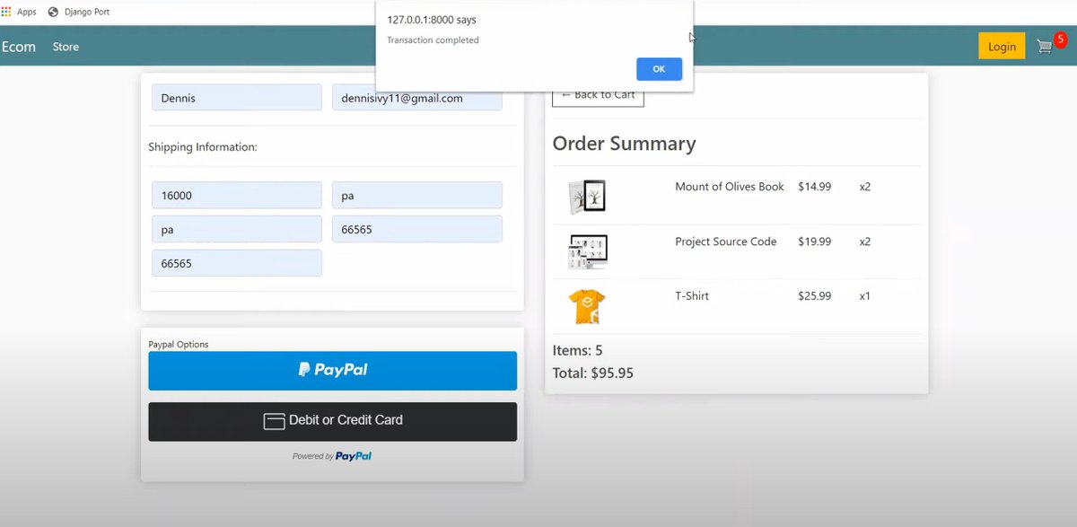 amit_tech_quest's tweet photo. Day 60
Integrated PayPal into my eCommerce site, making online transactions smoother for customers. Every bit of code brings us closer to a seamless digital world. 
@lftechnology 
#60DaysOfLearning2023 
#LearningWithLeapfrog 
#LSPPD60 https://t.co/fm3DXIwnhq
