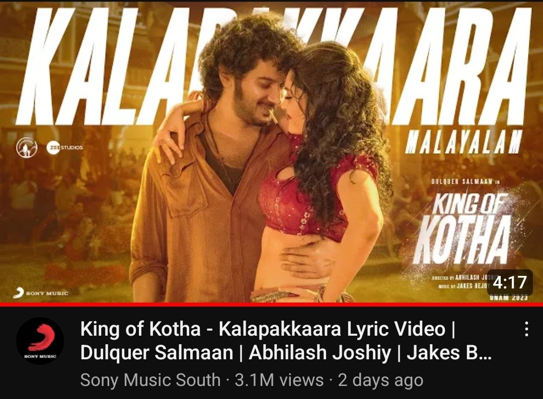 musikzzzz's tweet photo. After #Puthumazhayai from #Charlie... SG × DQ for an entirely different song and character. The versatility of both artists is>>>
#ShreyaGhoshal #DulquerSalmaan #Kalapakkaara #KingOfKotha #KOKFirstSingle https://t.co/4OjCVKWuNQ