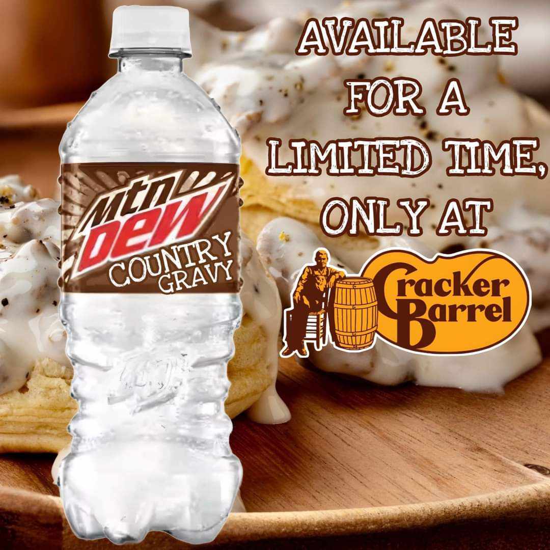 Only REAL gamers chug this during a stream! #MLG #YouJealous ? #NotSponsoredByCrackerBarrelOrMtDew