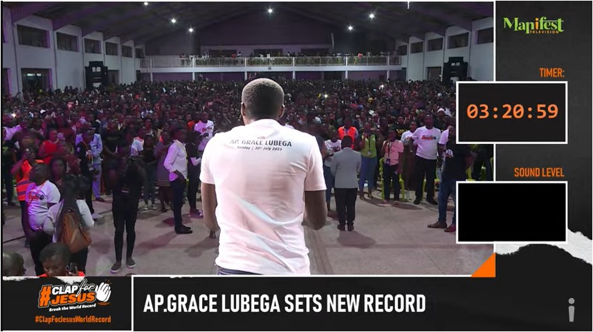 JosHuaNteGe's tweet photo. Here waiting for @GWR (Guinness World Records) tweet.
#ClapForJesusWorldRecord https://t.co/lG6gmBdA5m