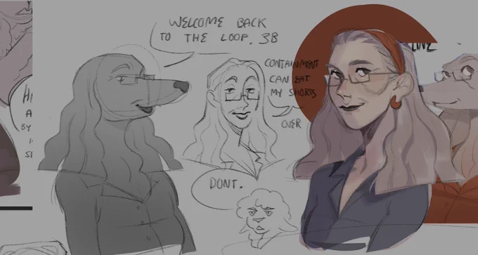 Klein sketches #findusalivefanart