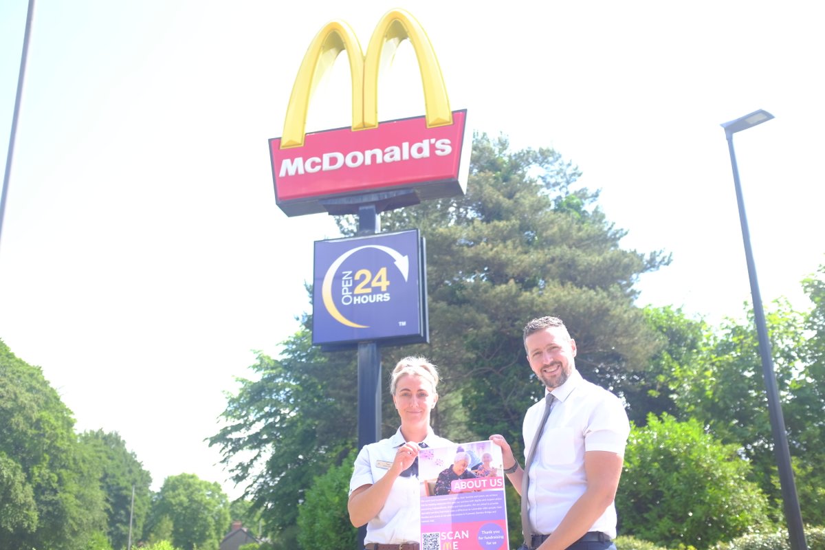 We'd like to say a HUGE thank you to H&amp;S Restaurants trading as Mcdonald's for raising money for us! 🍟

If you can spot our shiny purple collection tubs the next time you need your McNuggets fix, make sure to drop your change in!