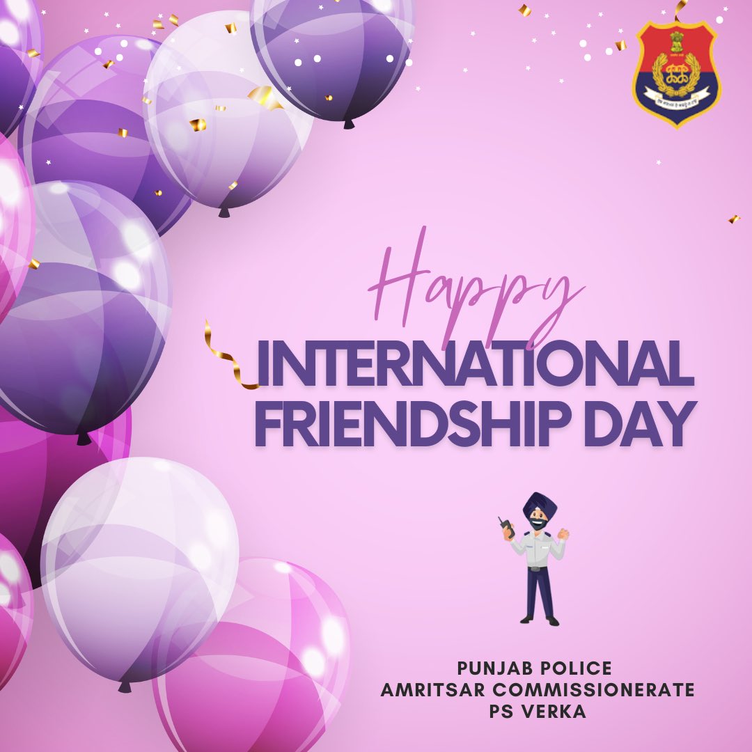 cpasr_psverka's tweet photo. "Stronger Together: Celebrating the Bond of Police and Public on Friendship Day 💙👮‍♂️🤝”

#punjabpolice 
#Amritsarcommissionerate
#Psverka
#PolicePublicFriendshipDay
#BuildingBridges
#CommunityUnity
#CopsAndCommunity
#TogetherWeStand
#BridgingTheGap
#UnityInDiversity https://t.co/0D4Gi6dFpk