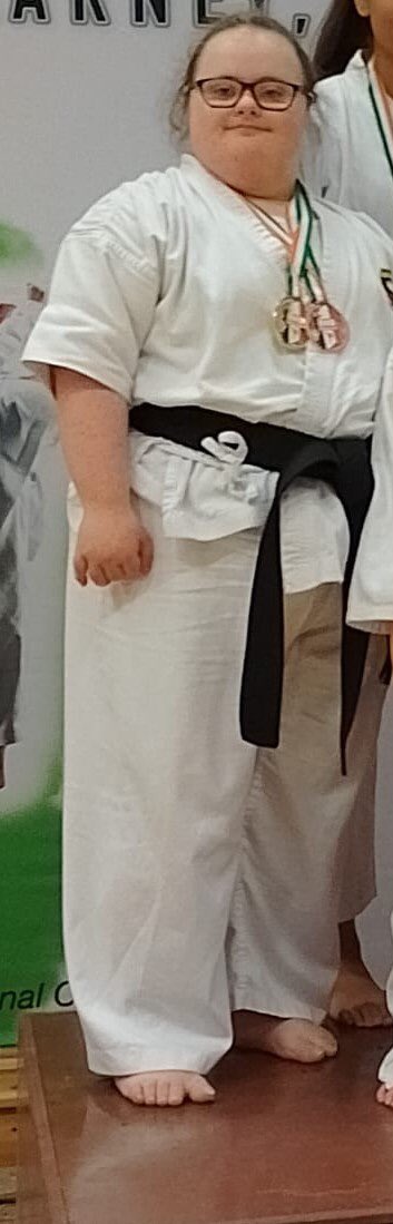 Congratulations to our very own Caitlín Malone who won Gold &amp; Bronze in the karate divisions in the Southwest 2nd International Championship in Killarney, Co. Kerry yesterday. Well done Caitlín, enjoy the celebrations 🥳🏅⭐️ . #iamable2 #seetheability #abilitynotdisability