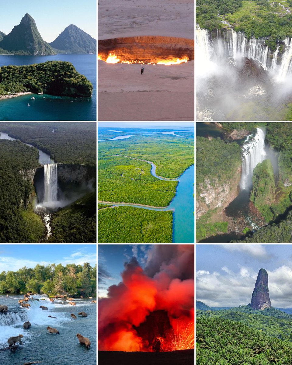 CronicoViajero's tweet photo. El mundo está lleno de parajes naturales increíbles y lugares que vale la pena preservar.  ✈️🌎

Te presento 20 MARAVILLAS NATURALES que todo el mundo debería visitar una vez en la vida.

🧵 ¡Dentro hilo! https://t.co/VyMToEfVP3