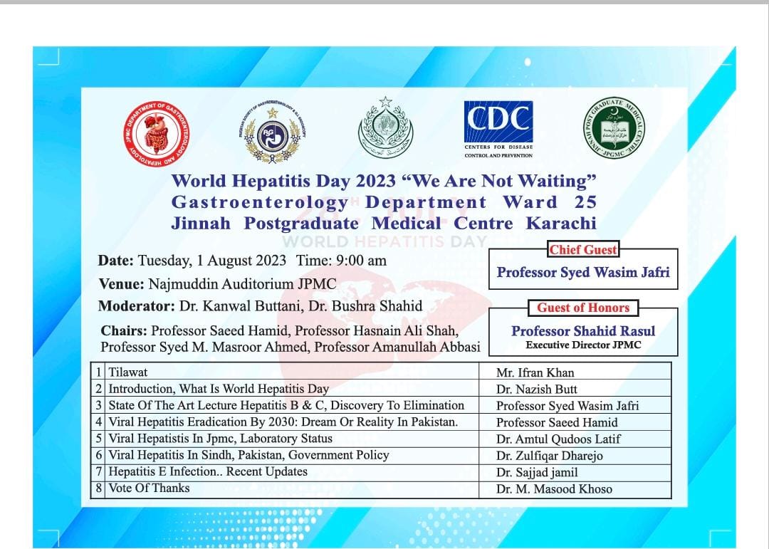 #WorldHepatitisDay We are not waiting! @SindhHealthDpt #HepatitisAwareness #hepatitisscreening #wearenotwaiting