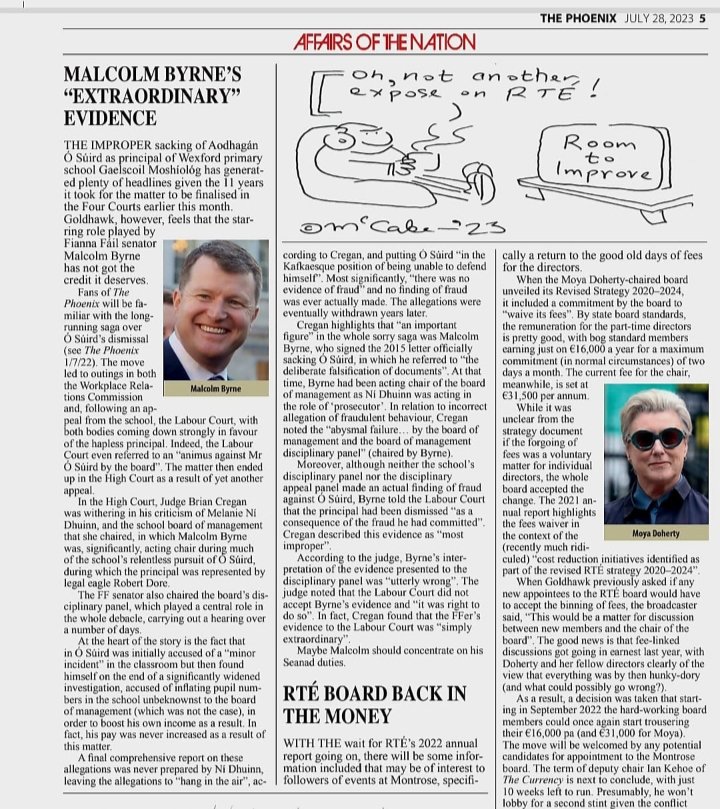 <a href="/SouthEastRadio/">South East Radio</a> AI Intelligence will be the least of FF's concerns after the next election. About time they focused on the real truth out there and the shameful actions of Malcolm Byrne.  He should never be allowed sit on a BOM again.