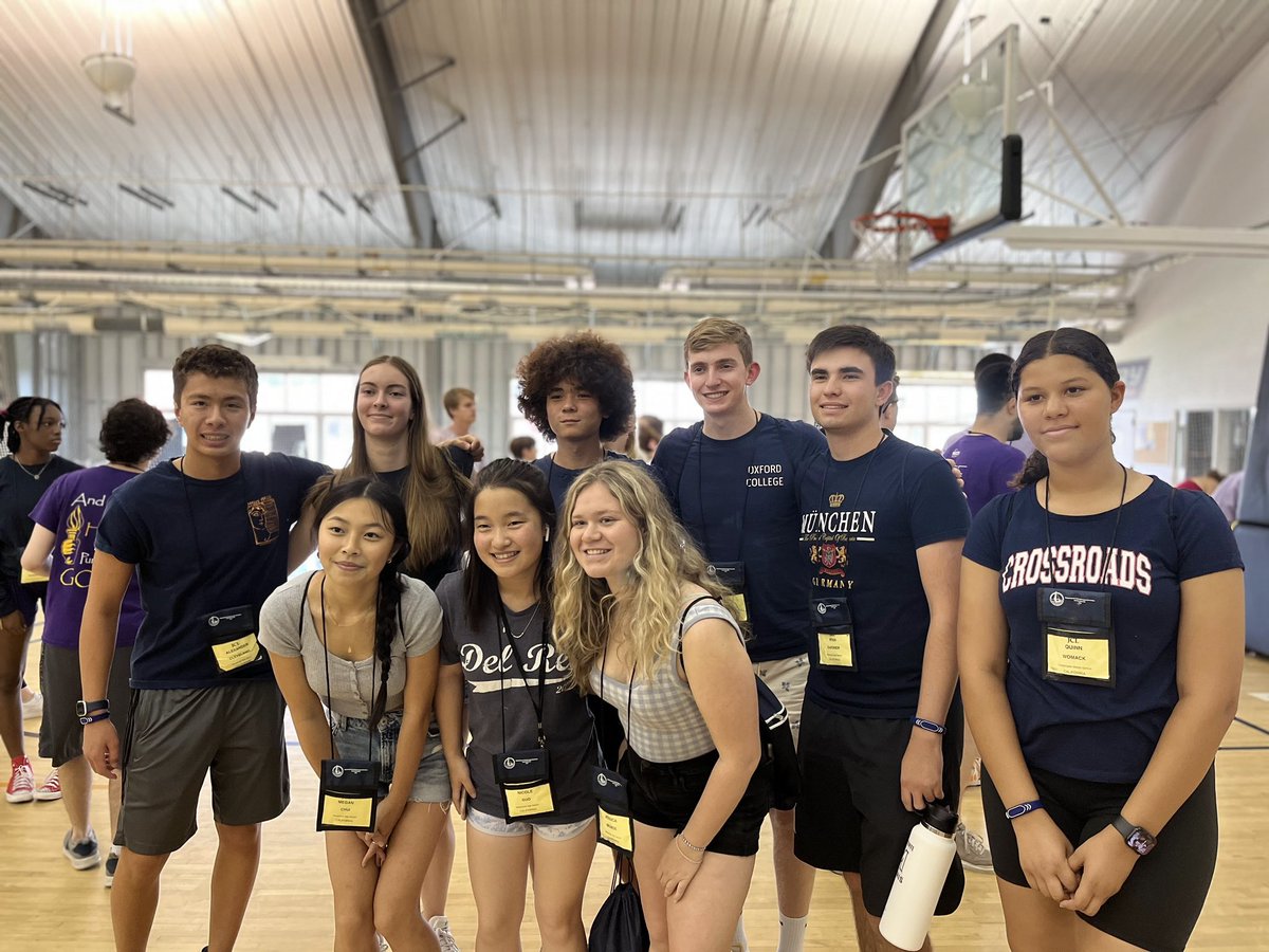 mhsjcl's tweet photo. That’s a wrap on NJCL Convention at Emory University in Atlanta! For the last days of Convention we had the farewell dance and our final spirit day where we processed around the gym in togas and tunics! California also competed in Ludi Soccer and placed third! https://t.co/aBDhONjMN2