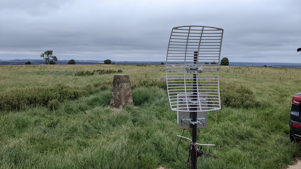 Started out with fine drizzle and then got very wet and windy on Walbury today. Parked car the wrong way, wet index fingers and laptop mouse pads just don't work! Finished soaked and miserable 😓