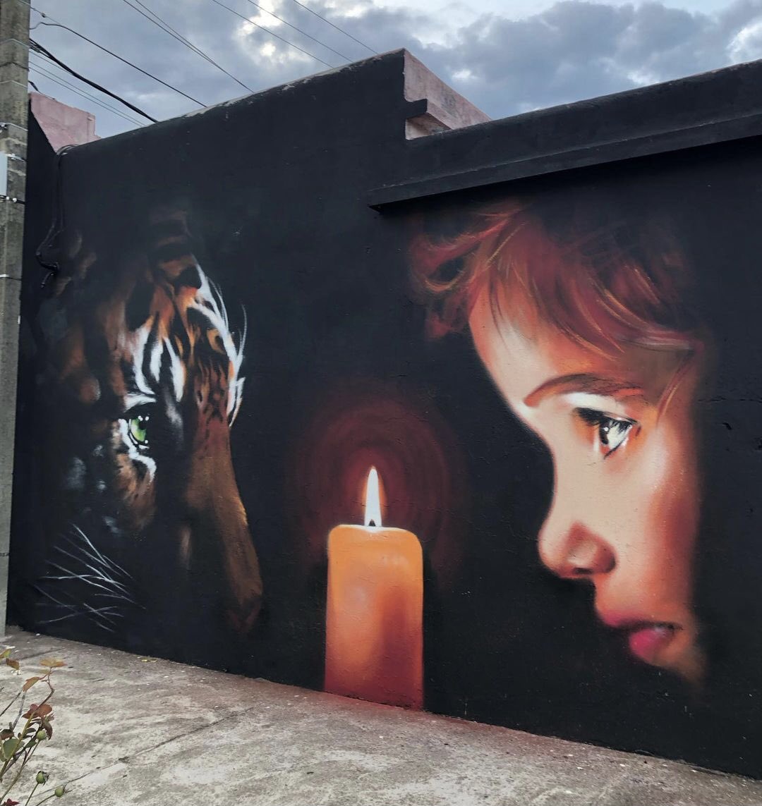 creginaldoa's tweet photo. my favorite #streetart (#aigua #maldonado #uruguay by @min_ocho in #mujersemilla ) #art #urbanart #graffiti #creative #amazing #cra https://t.co/nFwvcHXCC0