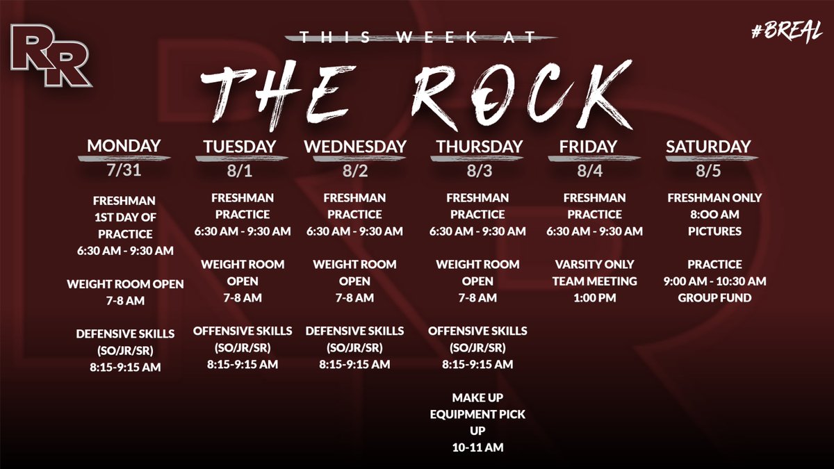 DRAGONS! Check out everything going on with Dragon Football this week. We look forward to seeing everyone