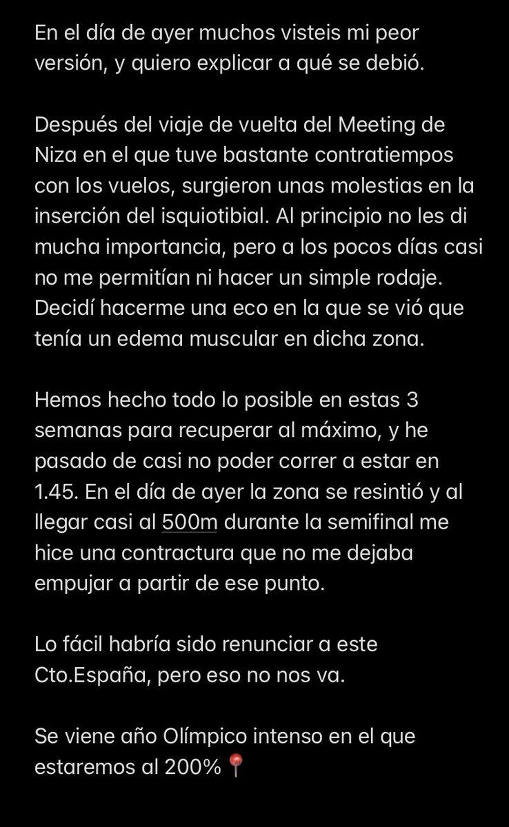 Lo fácil habría sido renunciar a este Cto.España, pero eso no nos va.📍🫵🏼