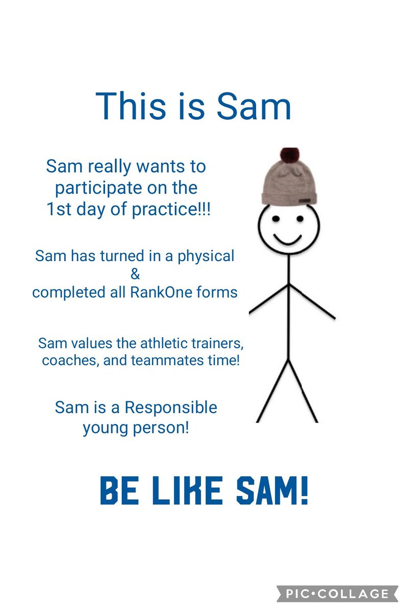 Tomorrow is the day! Get your rankone done and physicals completed! <a href="/HHSHawkVball/">HHS Hawk Volleyball</a> <a href="/HendricksonFB/">Hawk Football</a>