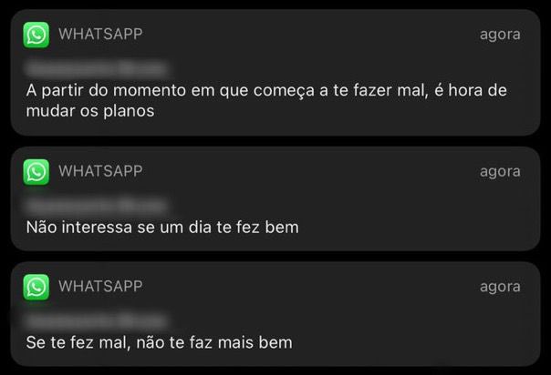 Nunca se esqueça disso, ok?