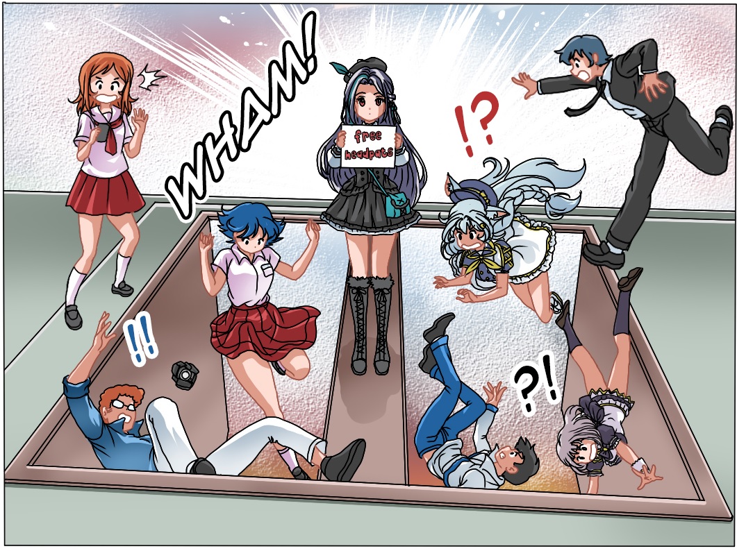 AmbrGlw's tweet photo. Club Amber #13: Convention Queen
#VTuber #4koma #ClubAmber
Art by:
@BlueKittyCh https://t.co/ZeHfWdYQGi