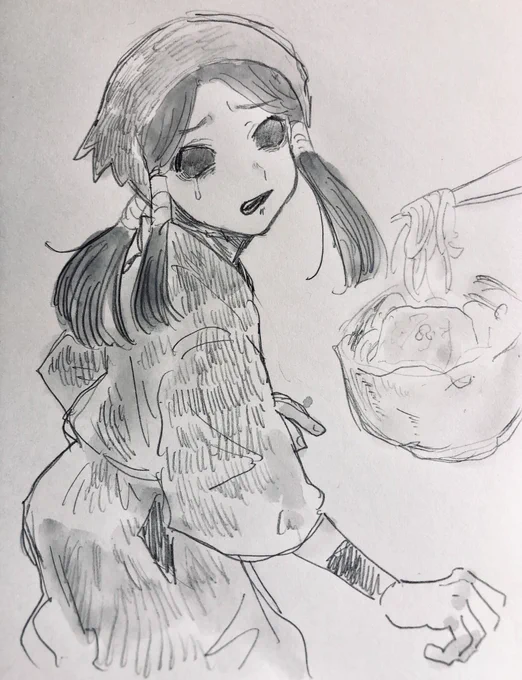 #nin_draw 羽丹羽石人くん