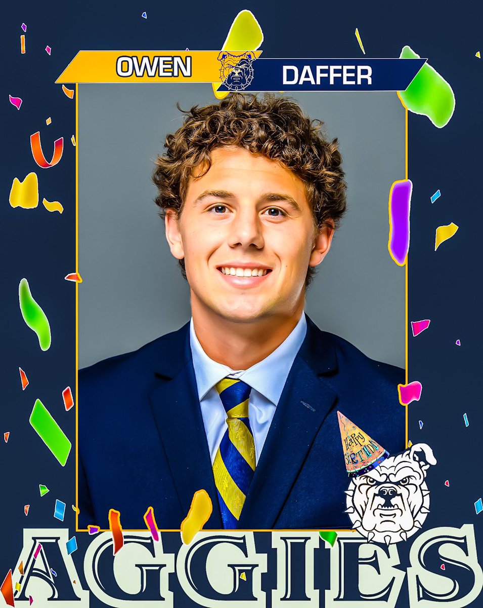 Happy Birthday to Kicker Owen Daffer!

#AggiePride | #Elite