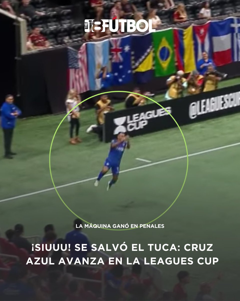 TRES BUENAS PARA EL CRUZ AZUL 🚂 

1) La Máquina está en la segunda fase de la Leagues Cup ☺️ 

2) El Tuca Ferretti se salvó de la guillotina 😌 

3) Uno de sus delanteros hizo un gol 😂 

Todos los detalles 👉 buff.ly/478qjLd