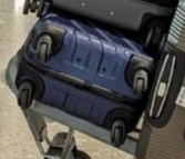 SnacoT's tweet photo. 2 bags. 
1 small strolley cabin size - Safari Brand 
1 medium size check in. With masking tape. American tourister brand 
Blue hard body. https://t.co/84xWrcTBUH
