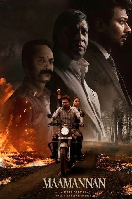 RajivAluri's tweet photo. Enjoyed watching #Maamannan .. The performances of #Fahaad, #Vadivelu & #Stalin were Excellent and their conflict scene was Extraordinary. #KeerthySuresh was good. Climax was perfectly justifying the plot. #ARR bgm 👌.. Great work by #MariSelvaraj https://t.co/HmLcplT6l6