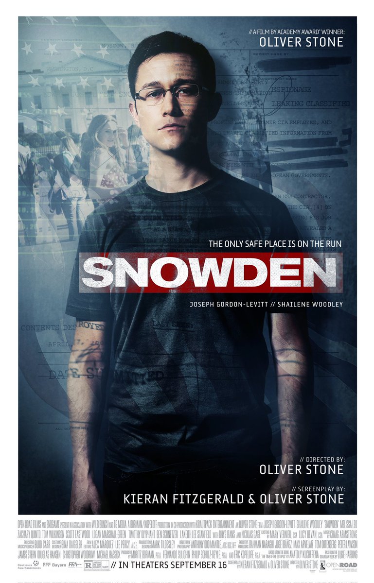 Brilliant One 👌
#JosephGordonLevitt 👏👌
#ShaileneWoodley ❤️

#SnowdenMovie