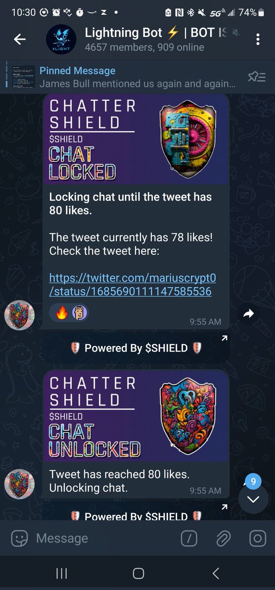 ChatterShield's tweet photo. @MariusCrypt0 Soon we $SHIELD be the standard for every successful crypto community for twitter engagement 🛡  Even for projects at the top of your list 

🚨SPOILER ALERT🚨

One of them already does ;)

$SHIELD UP! https://t.co/G8Zd8Nwz9t