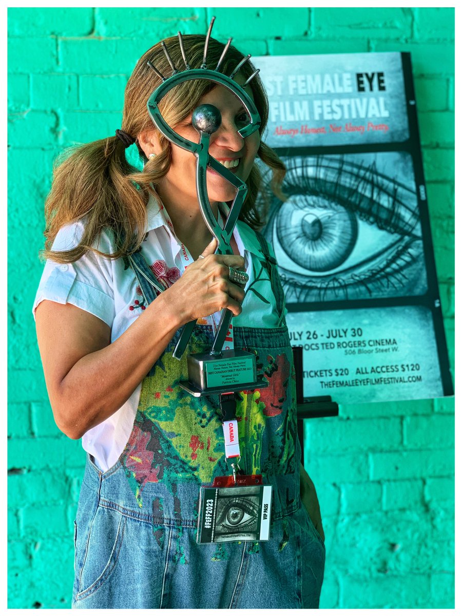 Congratulations to writer/director <a href="/PatriciaChica/">Patricia Chica</a> for WINNING the BEST DEBUT FEATURE FILM at the 2023 <a href="/FemaleEye/">The Female Eye, Always Honest, Not Always Pretty</a> for her award-winning feature film #MontréalGirlsMovie 

<a href="/Telefilm_Canada/">Telefilm Canada</a> @la_SODEC <a href="/filmoption_intl/">Filmoption International</a>  <a href="/Level33_ent/">Level 33 Entertainment</a>  <a href="/ACTRAnational/">ACTRA National</a> <a href="/The_CMPA/">The CMPA</a> <a href="/DGCTalent/">DGC National</a>  <a href="/ACTRAToronto/">ACTRA Toronto</a>
