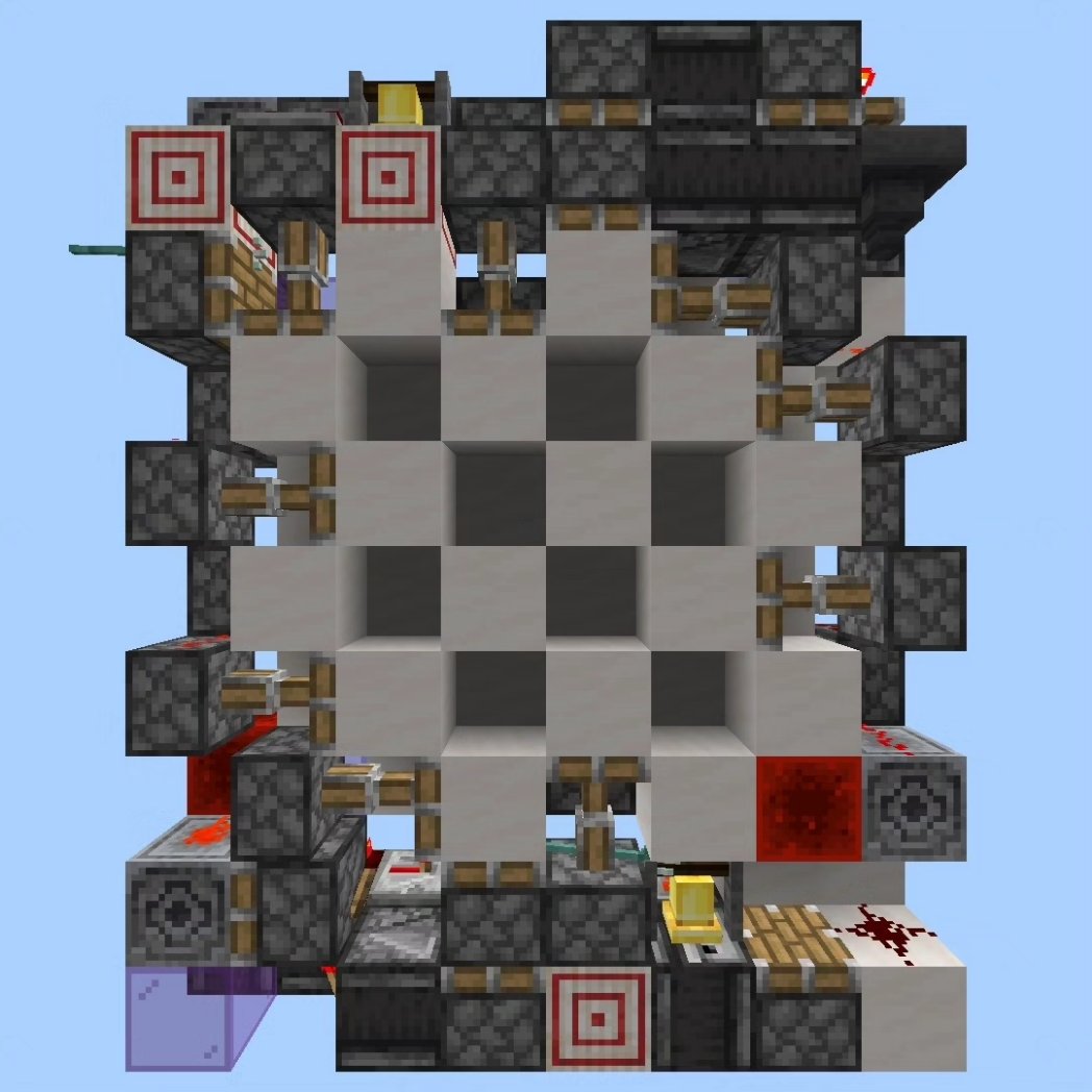 Redbgc1's tweet photo. «Smallest 4x4 Full Checkerboard Piston Door [McBe/Pe]»

•8×2×10 = 160 Blocks
•By: @Redbgc1 https://t.co/BBQch3e0gB