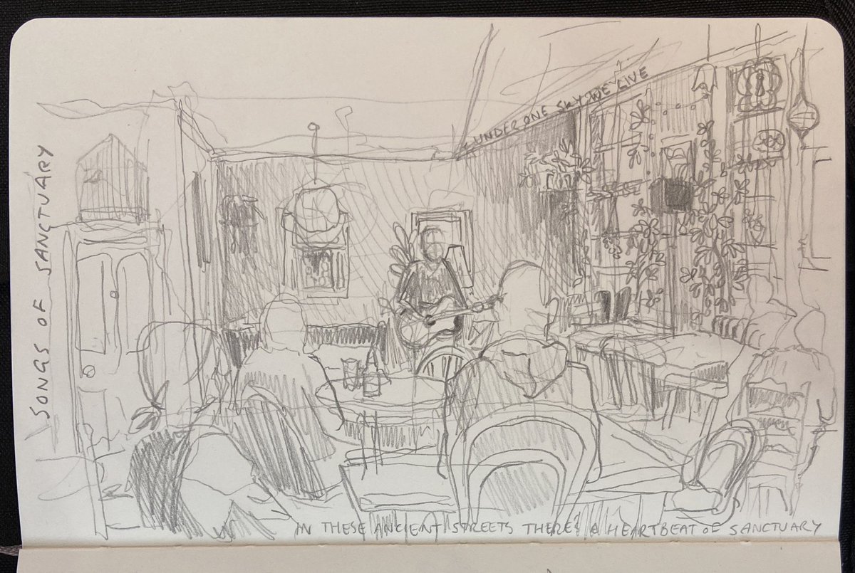 BethanApple's tweet photo. @Sam_Slatcher @durhamfringe @cafedral thank you for the lovely show! Here’s a clearer photo😊✍️ https://t.co/kSB7VWX5s5