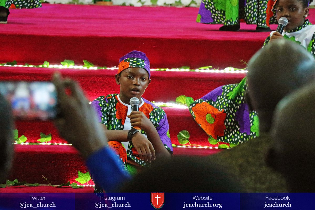 theJEAChurch's tweet image. The Children Church rendering their praises to God in songs.

#JeaChurch
#UnityService
#UnityService2023
#OurYearOfVeryGoodNews
#RevDavidEsosaIzeiyamu