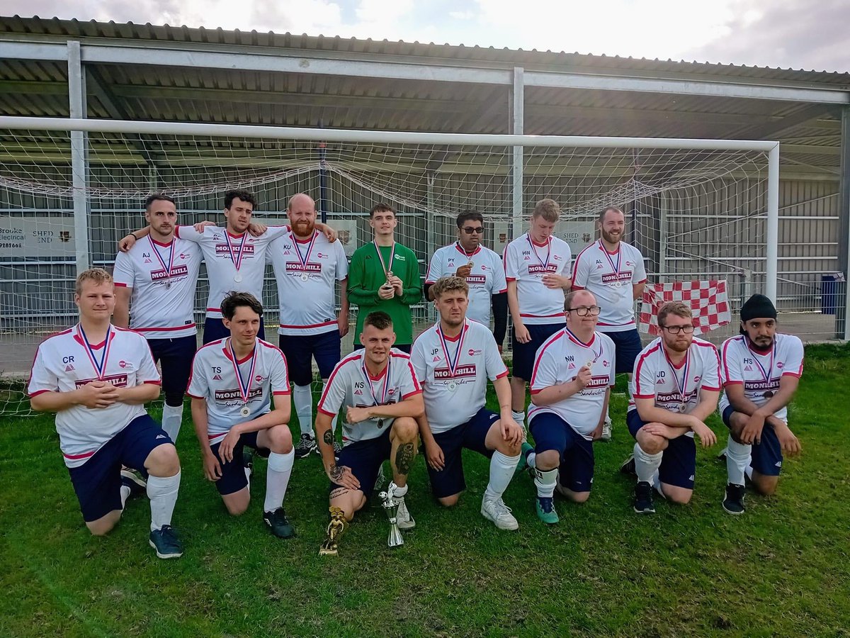 anth_anth's tweet photo. Another Day of football completed & One very proud ENG Head Coach. It was The British Isle Cup. Wins against Wales/Scotland. Finished 2nd. Amazing weekend of competitive football.
#EverPlayerCounts #AbililityNotDisability
#inclusion #DisAbility #FootballAll @mencap_charity #ENG https://t.co/DvPKhN5YCd