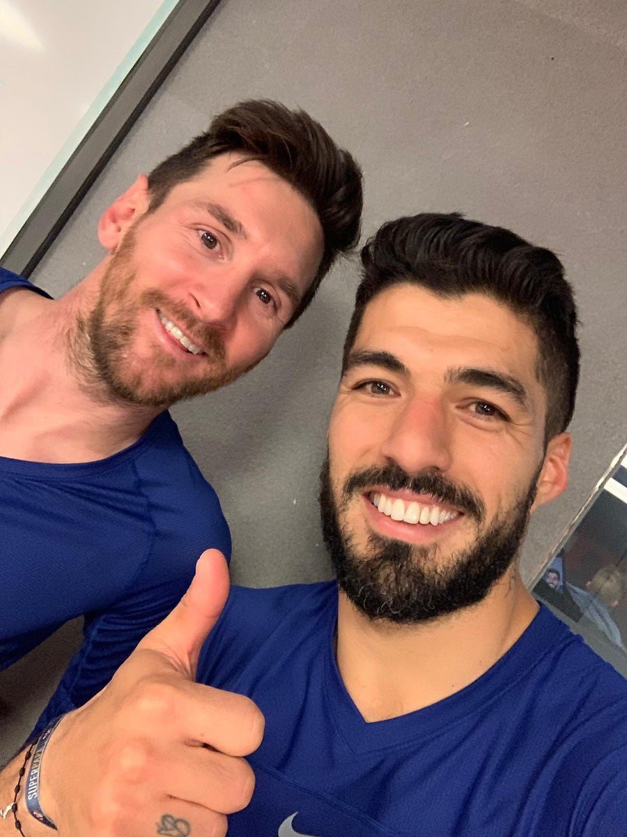 WeAreMessi's tweet photo. Do you want to see Leo Messi and Luis Suarez together at Inter Miami? https://t.co/nvzt85HhBV