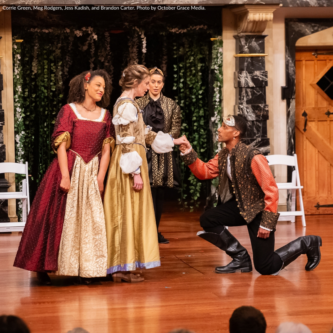 shakespearectr's tweet photo. Here's a little Sunday sneak peek at ASC's current production of MUCH ADO ABOUT NOTHING! Join Beatrice, Benedick, &amp; the whole crew now thru Nov 19 at the Blackfriars Playhouse for a celebration of romance, Shakespeare, &amp; ASC's 35th Anniversary! 
Get tix >> https://t.co/Uv3csInD28 https://t.co/eMbsjvd8SR