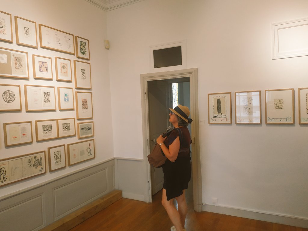 StephaneLastere's tweet photo. #Culture #ArtContemporain
Superbe #Exposition "#Alechinsky à l'imprimerie" au Domaine de @Chaumont_Loire 
[d'autres photos dans le fil des réponses]
Lien :
https://t.co/fdo82yJW68 https://t.co/2bsPtFi4l2