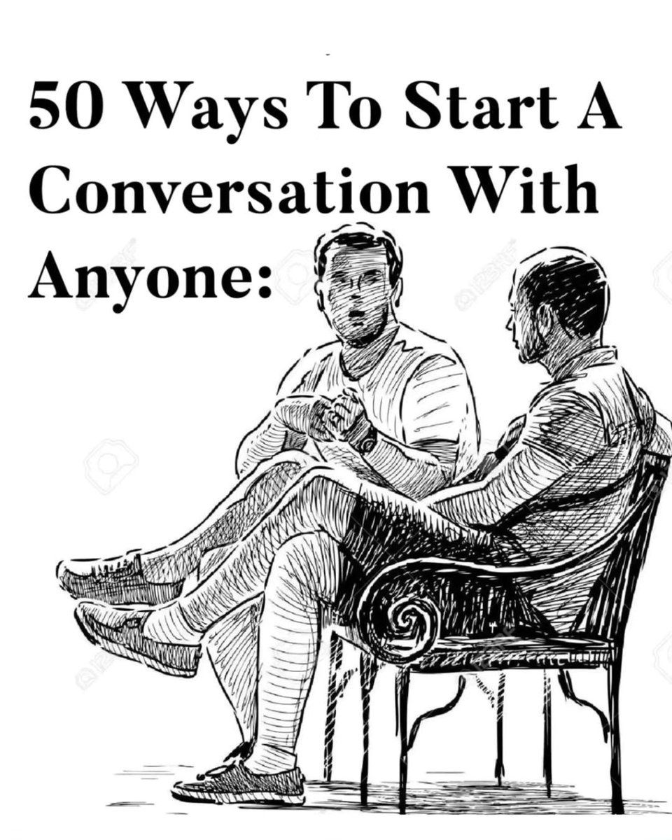 50 Ways To Start A Conversation With Anyone Thread Thread From 50-ways-to-start-a-conversation-with-anyone-thread-thread-from