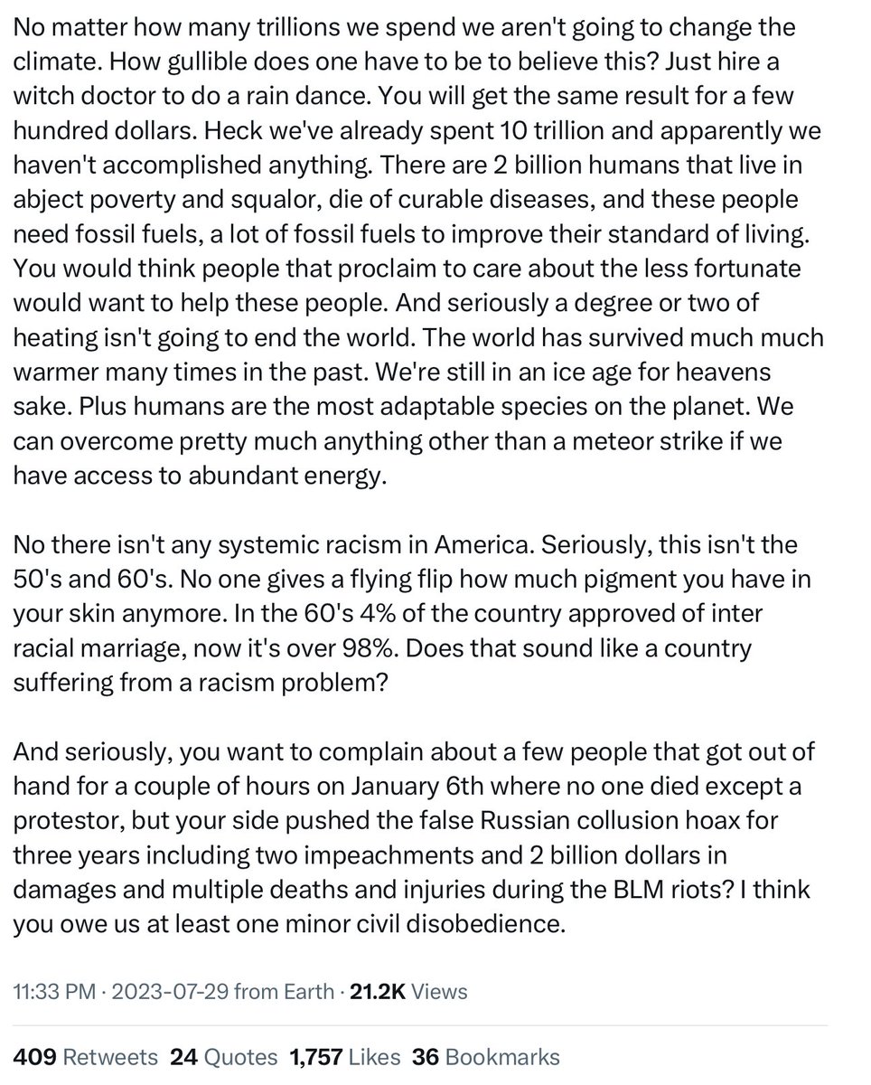 DaveDraxman's tweet photo. Great piece! Substitute Jan 6th with our Freedom Convoy in Ottawa and it aligns perfectly with the ๐จ๐ฆvalues! It all makes common sense. Unfortunately too many are naive, self centred, & hell bent on destroying the western civilization! https://t.co/4Yf4KoKS3J