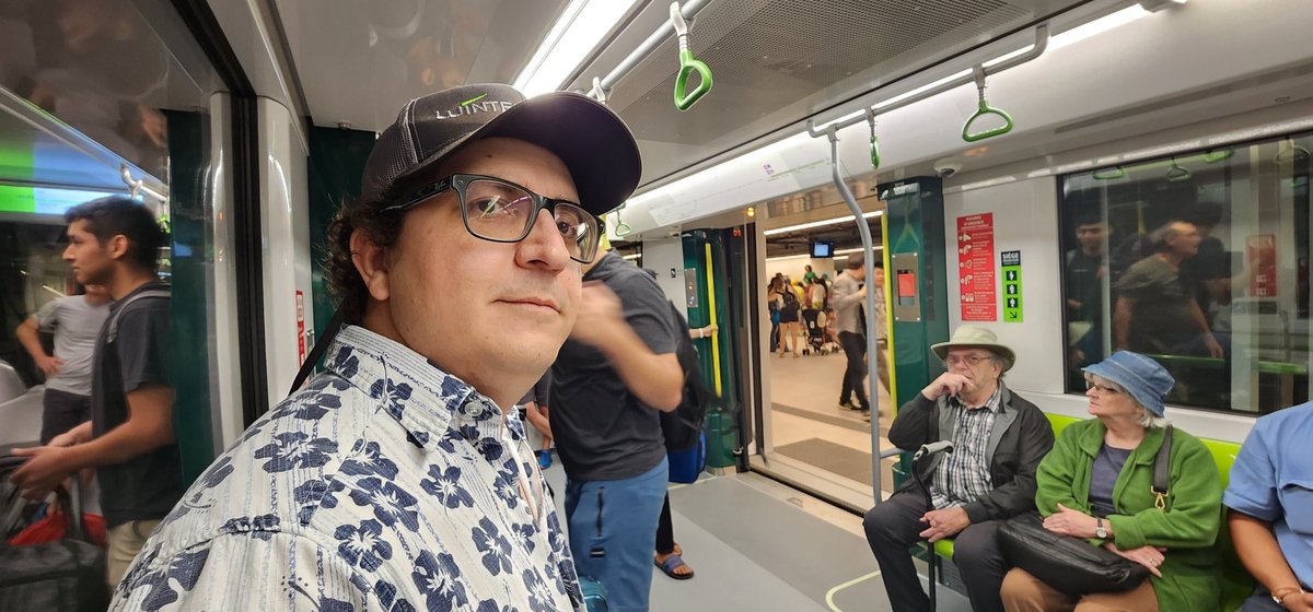 PlantMcGill's tweet image. Riding the @REMgrandmtl for the first time! Once the Anse-à-l&apos;Orme station is up and running it will be a game changer for @McGillMacCampus students!