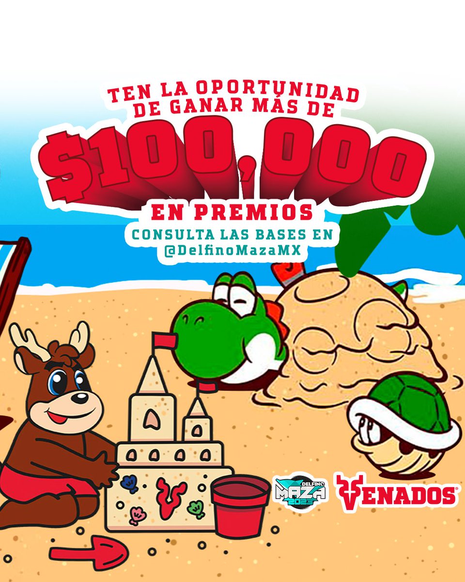 ¡COMPETENCIA DE SÚPER SMASH BROS EN MAZATLÁN! 🎮🏝️
¿Sabías que los mejores jugadores del mundo de Súper Smash Bros son mexicanos?🇲🇽
El 18,19 y 20 de agosto se llevará a cabo esta competencia donde nos visitarán jugadores de JAPÓN, USA, EUROPA Y MÁS, donde SOLO UNO será el campeón