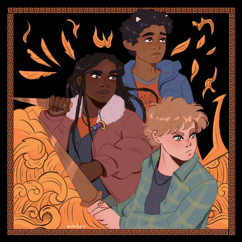 siminiecricket's tweet photo. I am finally done with this. I’ve started and restarted so many times !!!!! But I adore this cast and I’m so excited to see them in action at some point next year :”) 

#pjotwt #pjoseries #PercyJackson https://t.co/KpbiyaQ7L5