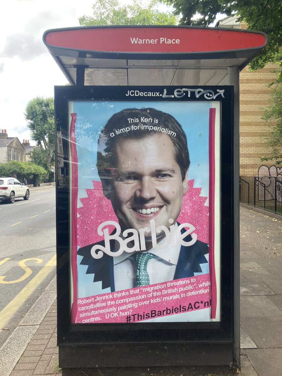 olemgruber's tweet photo. Barbie’s marketing gone wild. https://t.co/lH07iMOdKL
