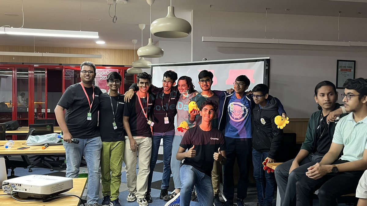 ritendn's tweet image. A day well spent with folks from @CodeDay BLR

Nothing but huge respect, love and lot of appreciation for @Prateek_d19 and the whole team for this debut ❤️