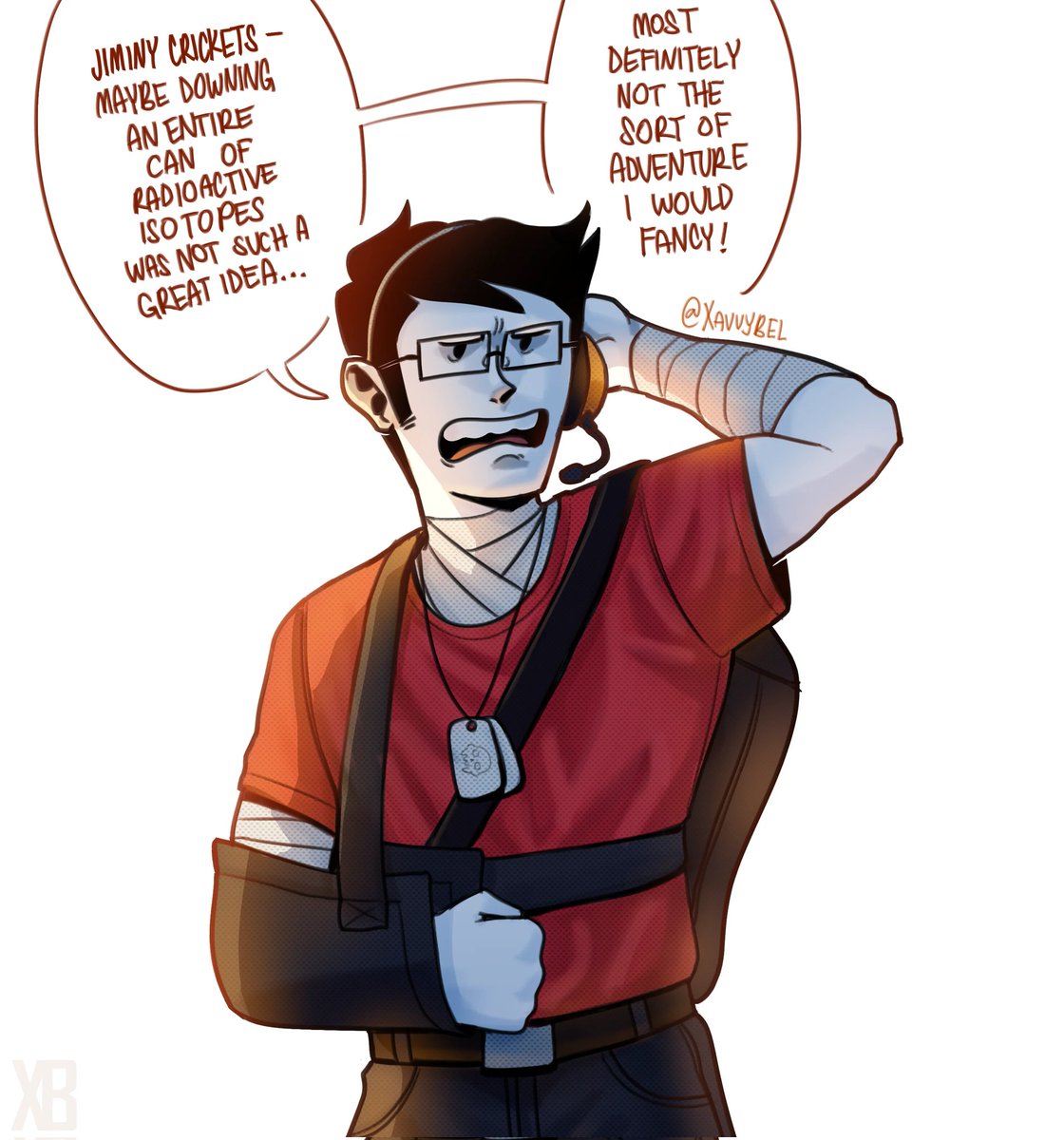 XavvyBel's tweet photo. There's a sudden surge of homestuck people checking out my stuff

Here's a bunch of old drawings I did of the alpha and beta players as the Tf2 classes (and administrator). Unfortunately, I never got around to doing Dirk and Roxy

#tf2 #homestuck https://t.co/kkon8oW1Fn