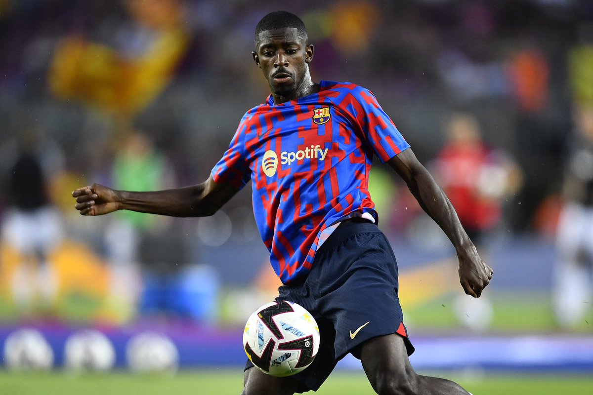 FabrizioRomano's tweet photo. Paris Saint-Germain are open to activate Ousmane Dembélé’s €50m exit clause since Friday — their plan remains the same. 🔴🔵🇫🇷 #PSG

It’s now Ousmane who has to decide his future as he also discussed new deal with Barcelona in the recent weeks.

Only up to the player. https://t.co/u8snwxxUnm