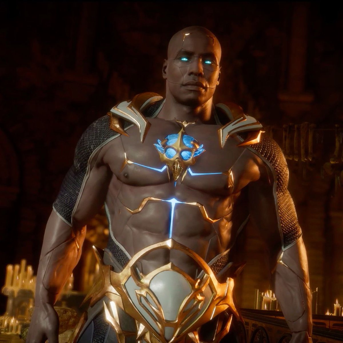 RainyJady's tweet photo. I still can’t get over that time when some people actually said “Geras isn’t black he’s a time construct” in mk11. Like bruh these people don’t want characters to be black so bad😭😭😭 https://t.co/pM8Cupmkr6