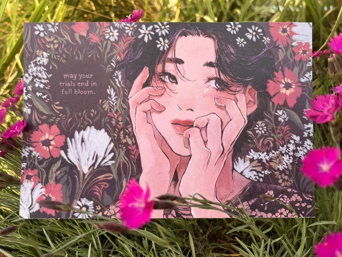 gonna join everyone qrting this cool project with my stuff  i'm ann, and i love creating zines, telling stories, and drawing bts !!
